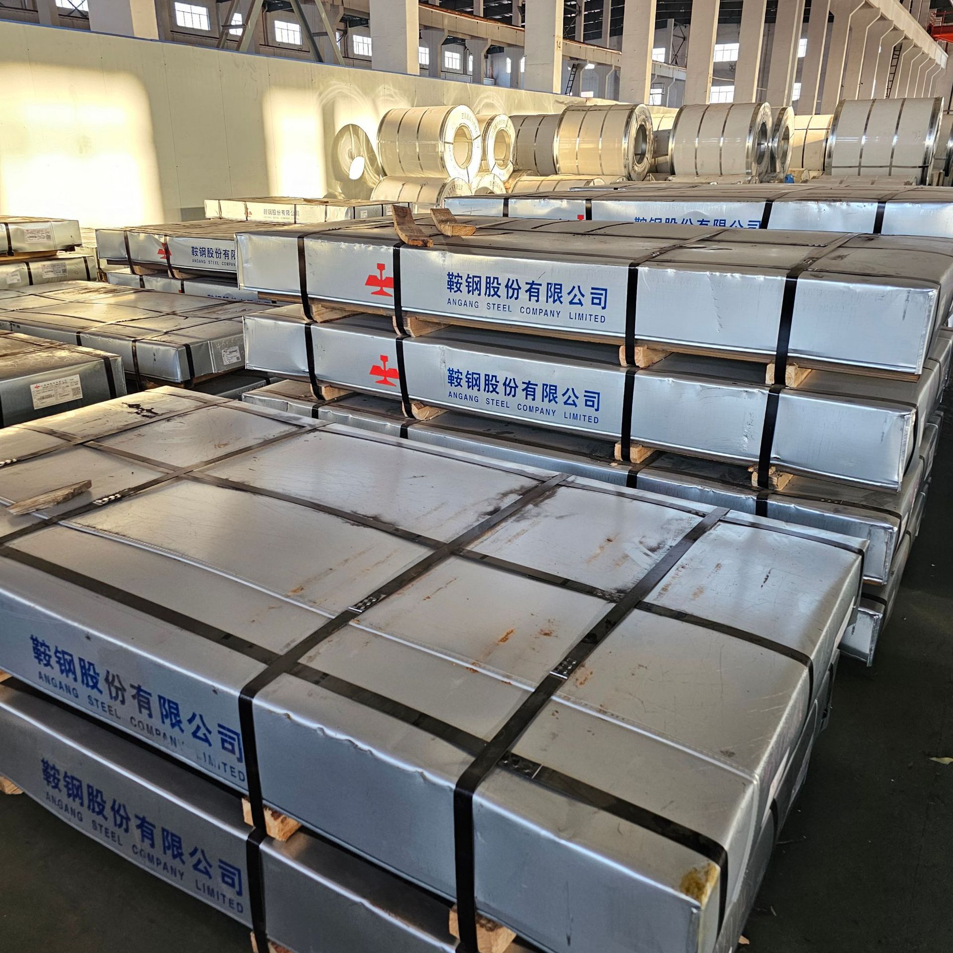 Ansteel Cold-Rolled Box Plate St12 Material Is Available in Stock for Automobile Bending Cold Plates