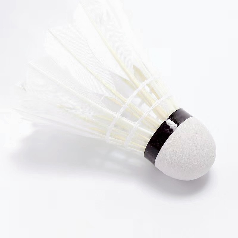 in stock badminton duck feather entertainment training foam ball head high quality badminton barrel wholesale a generation of hair