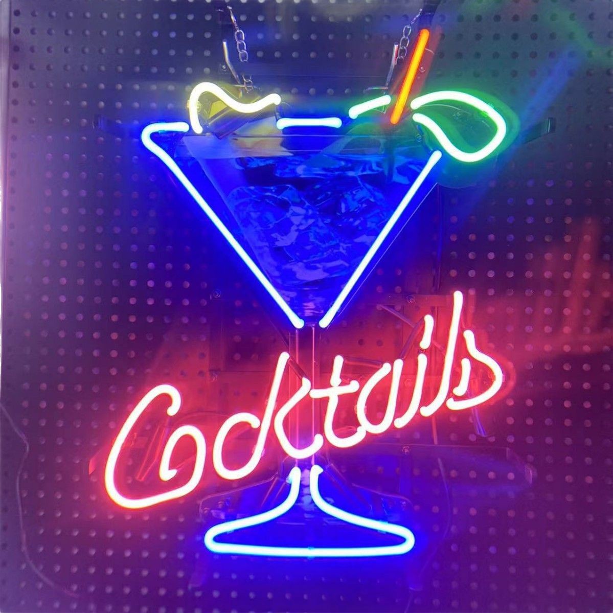 Fashion Hot Sale Uncle Barley Glass Neon Tube Letter Sign Neon Light Party Art Decoration Lamp Letter