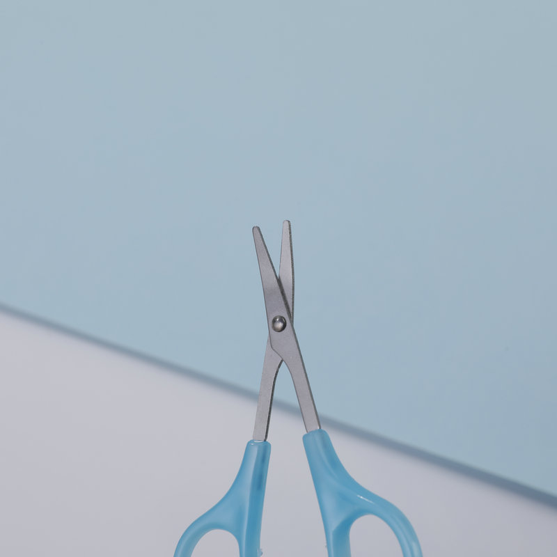 Manufacturer Wholesale Small Scissors Stainless Steel Safety Handmade Scissors Kidsren's DIY Scissors Household Thread Scissors