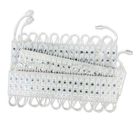 Guangzhou led110V220v Waterproof high pressure 3 lights LED Injection module highlight advertising light box signature