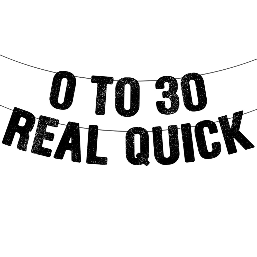 Factory Glitter Paper Material Banner Pull Flag Hanging Decoration Cake Insert Product Customization Please Contact Wangwang before Bidding