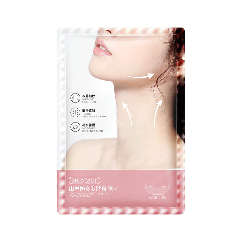 Han Lun Meiyu Goat's Milk Neck Film Patch Lever Tightening Small Iron Desalination Neck Cream Shake Tone with Spot