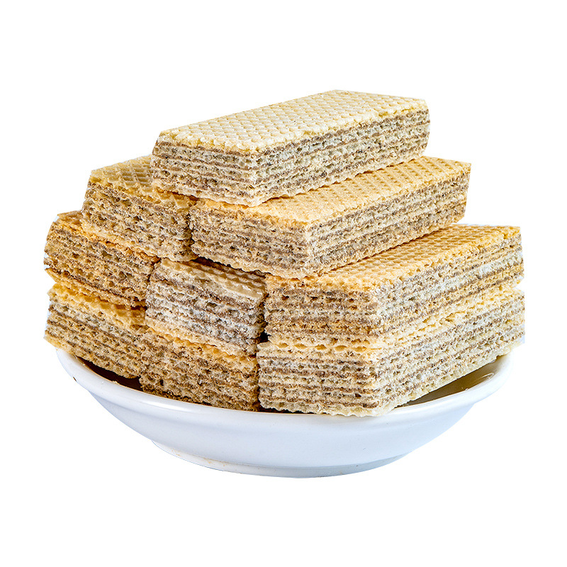 Five Black Waffle Black Wolfberry Black Mulberry Black Bean Black Sesame Sandwich