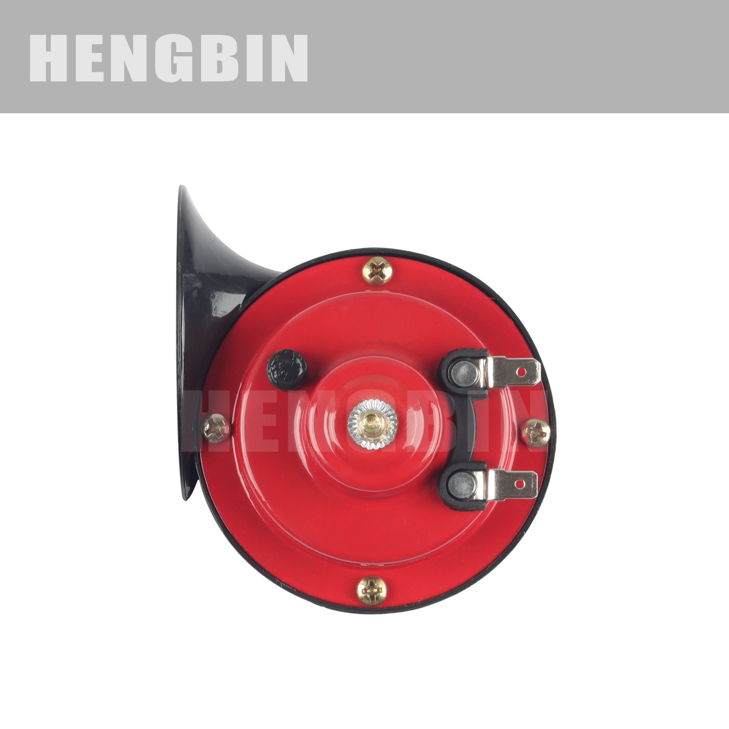 Car Snail Horn Manufacturer Wholesale Motorcycle Modification 12V High and Low Two-Tone Whistle Electric Horn Single Pack 12V