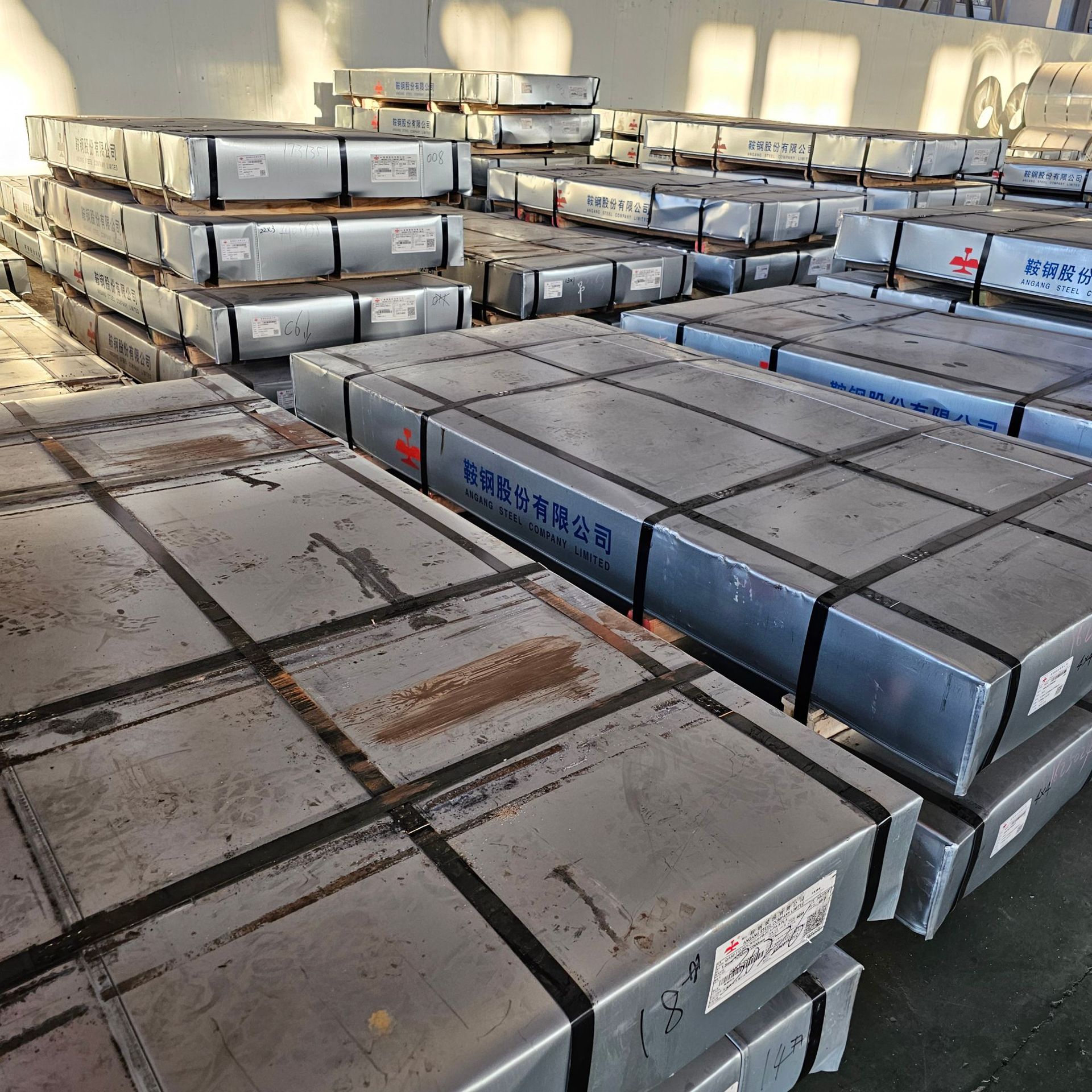 Ansteel Cold-Rolled Box Plate St12 Material Is Available in Stock for Automobile Bending Cold Plates