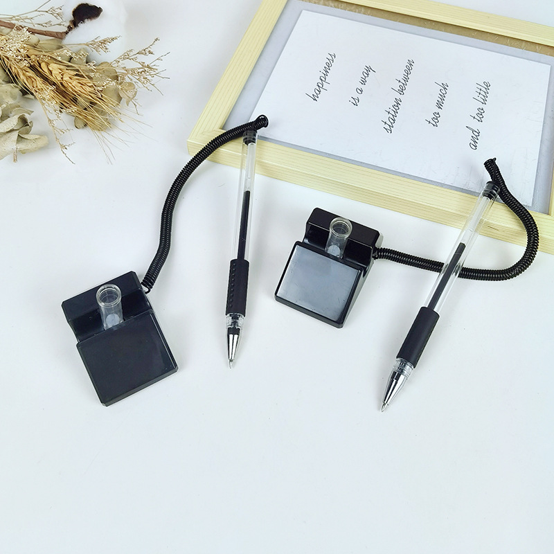 Business office signature desk pen logo creative plastic neutral advertising pen office stationery manufacturers sales