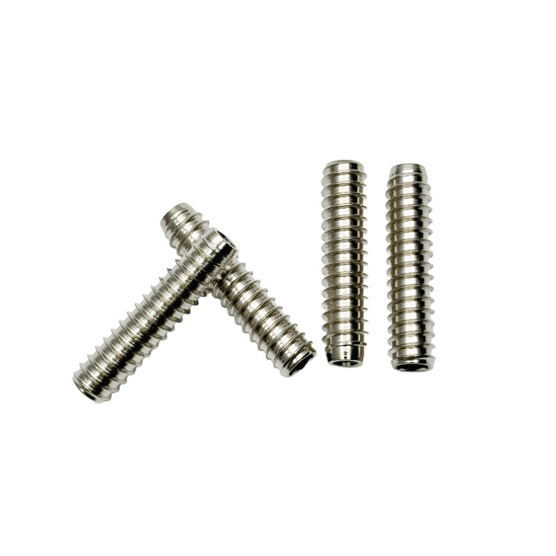 Wholesale Toothed Screw Rods, Through-Threaded Headless, Highly Sealed Chemical Industry-Specific 304 Stainless Steel Screws, Threaded Rods
