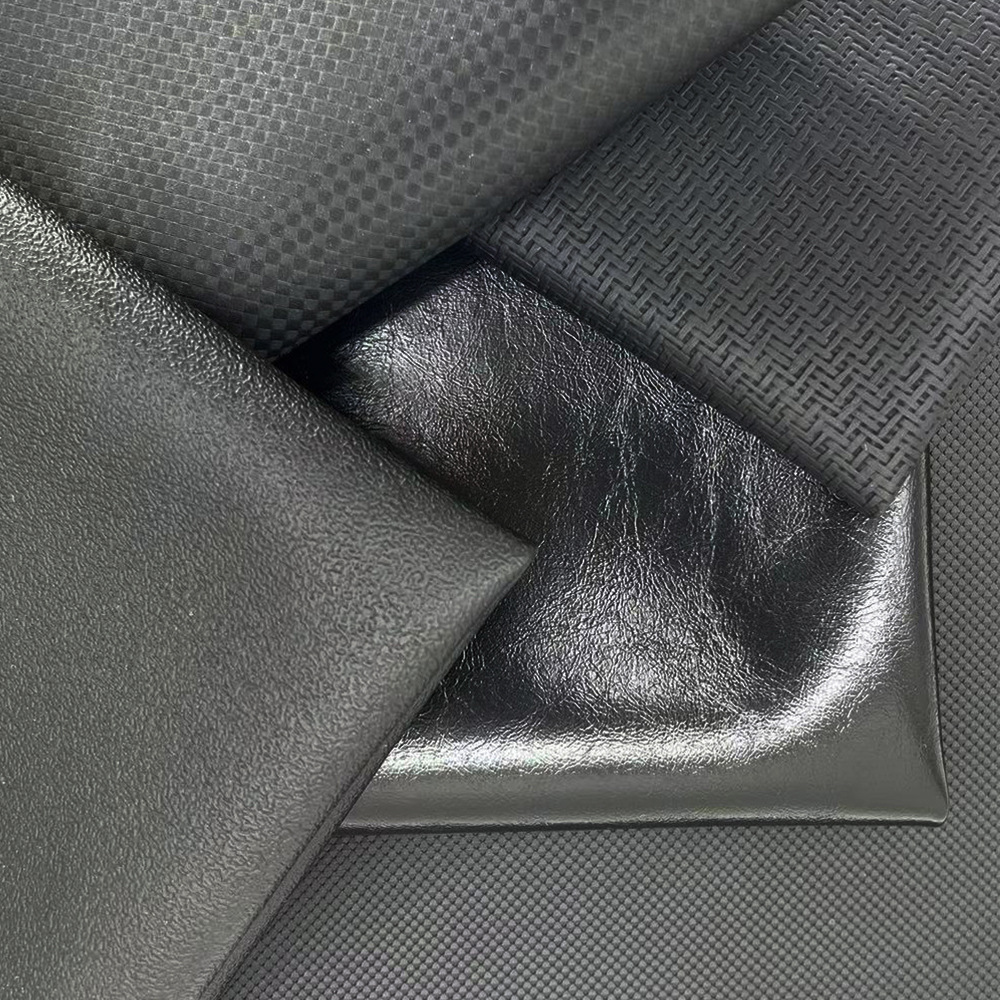 in stock wholesale 150D mesh bottom black series sofa leather car leather wholesale price waterproof non-slip wear-resistant