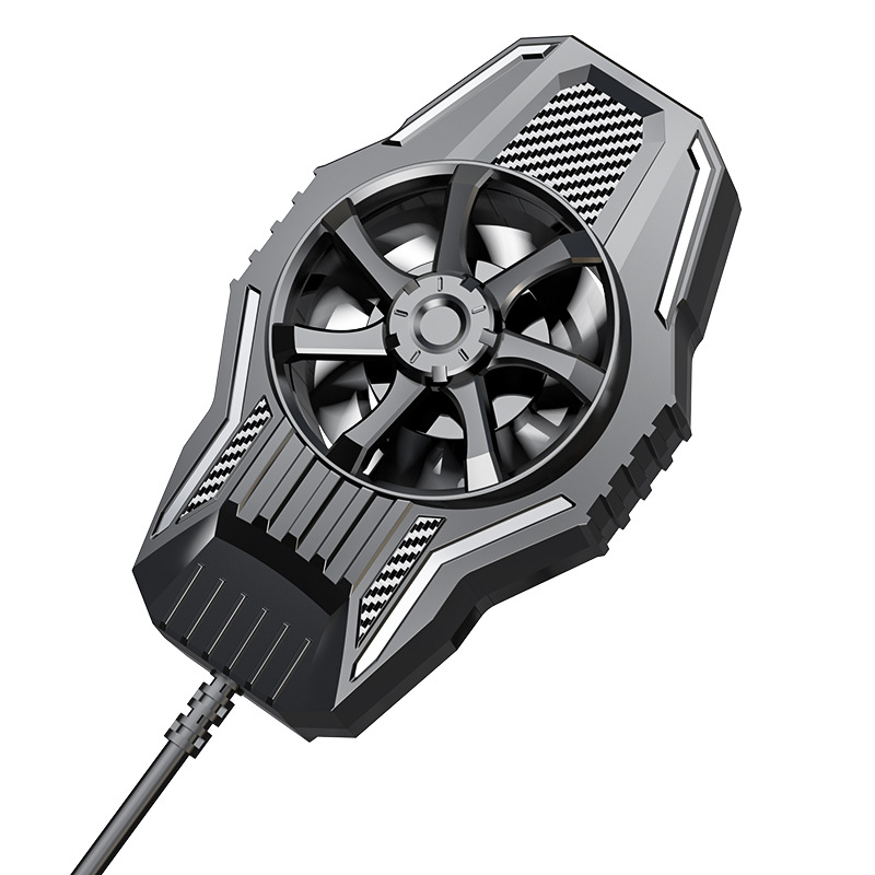High-Volume Ls01 Mobile Phone Cooler Gaming Phone Pubg Peripheral Air-Cooled Phone Back Clip Cooling Radiator