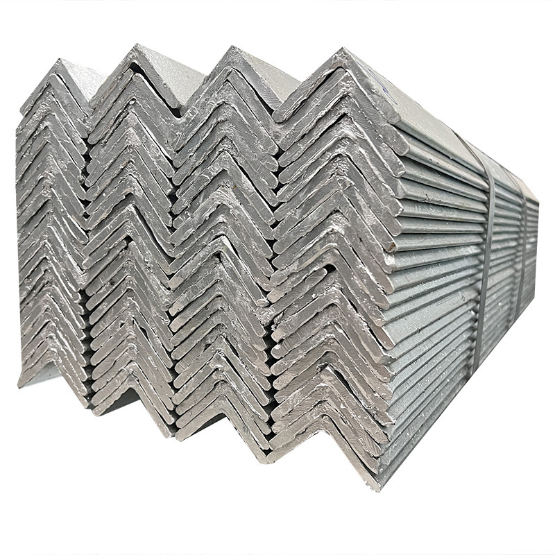 In-Stock National Standard Q355B Galvanized Angle Steel 4×4 Thickened Perforated Universal Angle Iron 50X50 Hot-Rolled Equal-Sided Triangle Iron