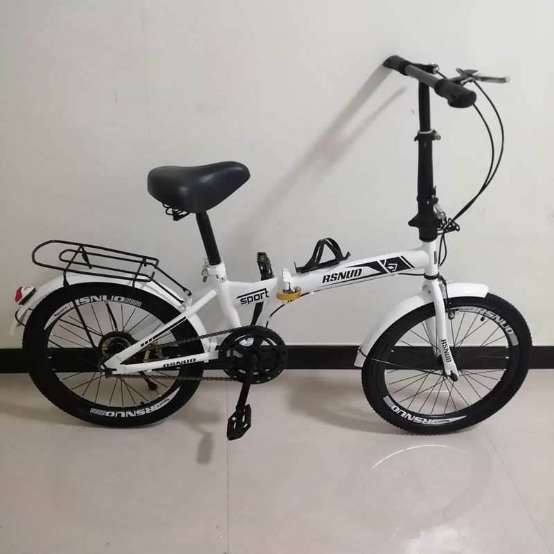 Wholesale Folding Bicycle 20inch Adult Gift Variable Speed Student Bicycle Men's and Women's Ultra-Light Small Bicycle