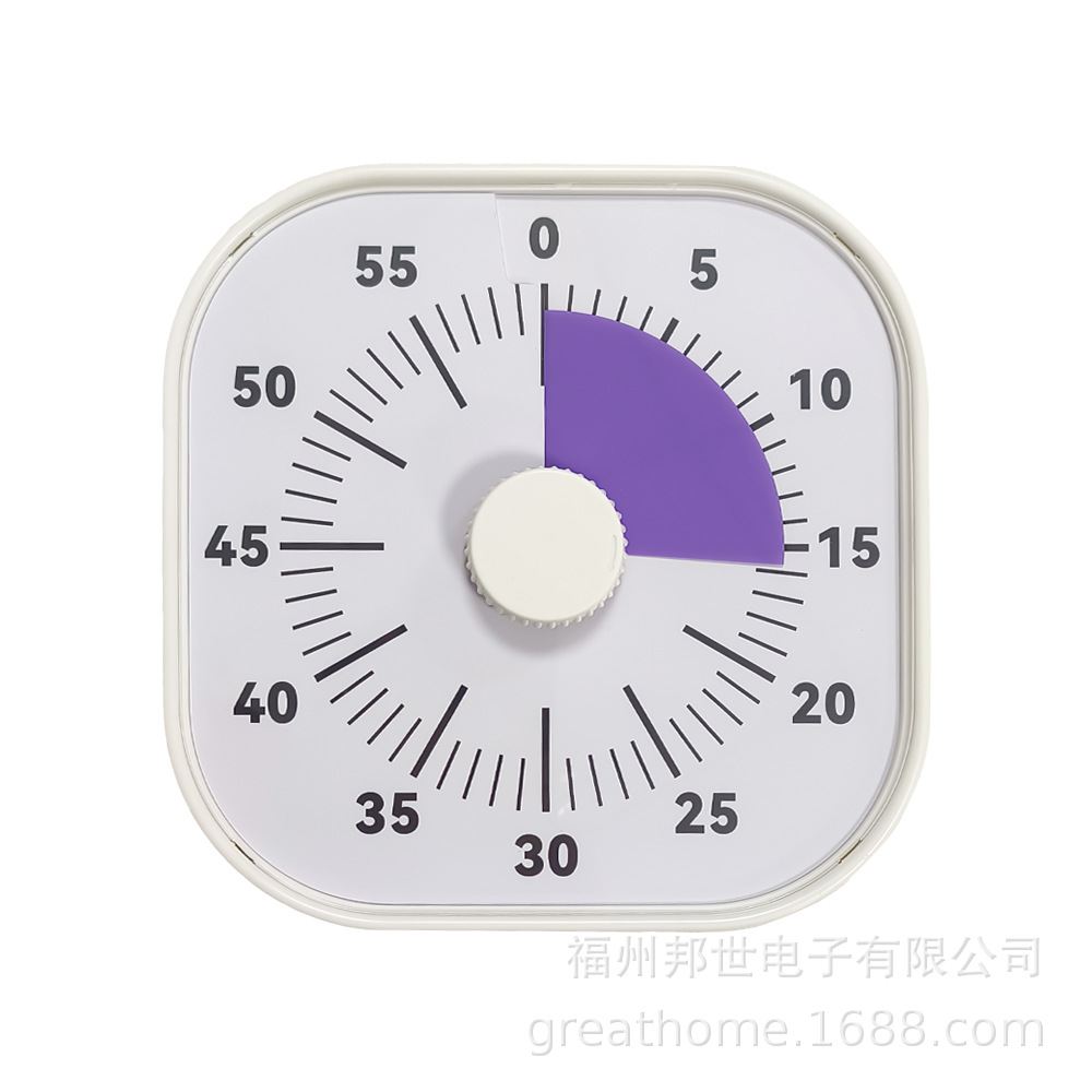 20 см супербольшой ультратихий визуальный таймер магнитный таймер для управления временем
