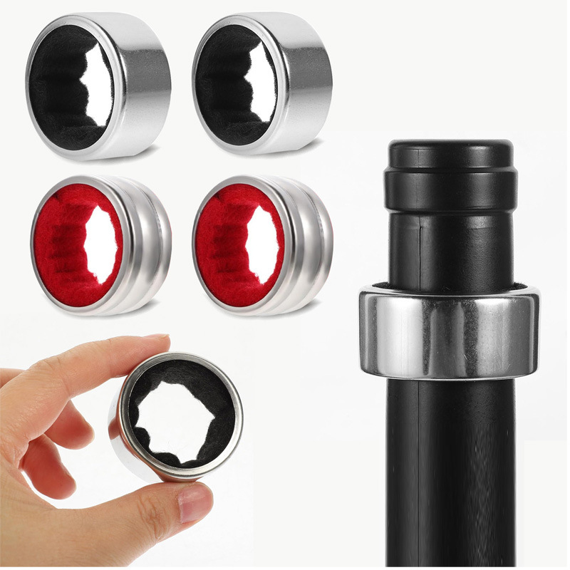 Stainless Steel Red Wine Ring Wine Pourer Wine Warmer Dripping Wine Ring Stopper Ring Paper Cutter Pouring Wine Leak-proof Device