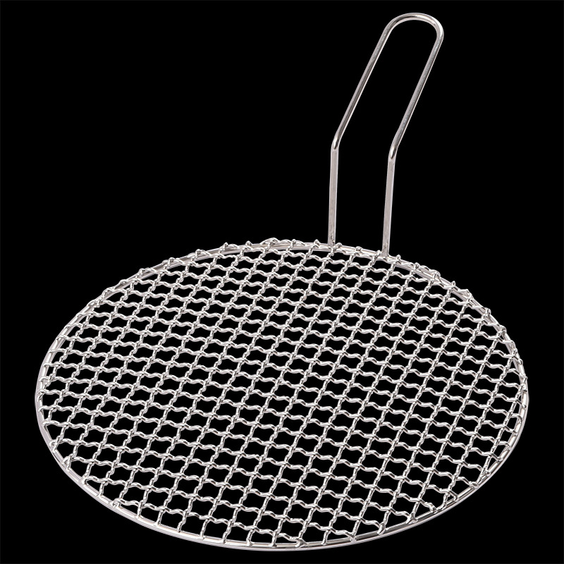 Stainless steel barbecue net manufacturers round barbecue net ginned barbecue net various specifications cross barbecue grate