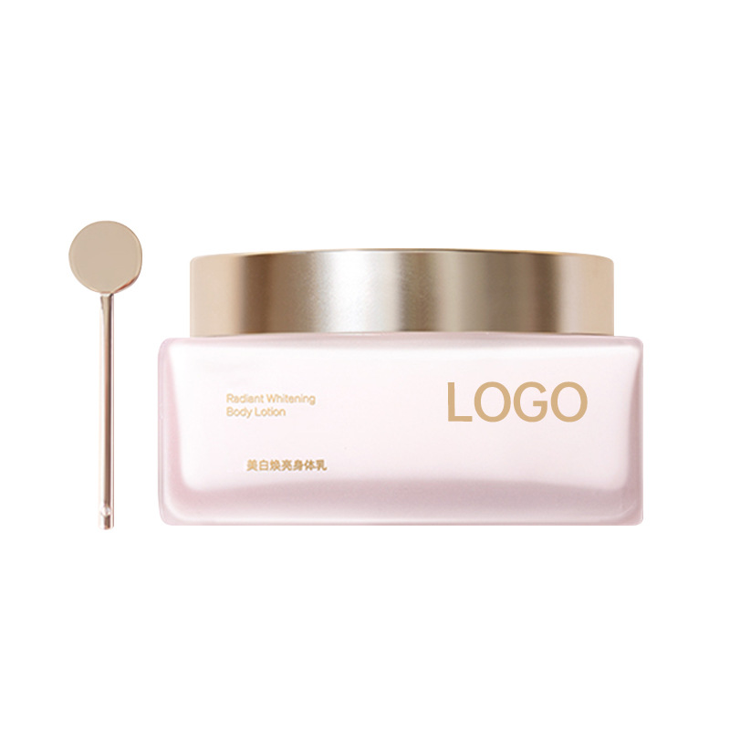 Oem Processing of Large Powder Brick Body Lotion Customized Oem 377 Nicotinamide Fruit Acid Long-Lasting Fragrance Whole Body Whitening and Rejuvenation