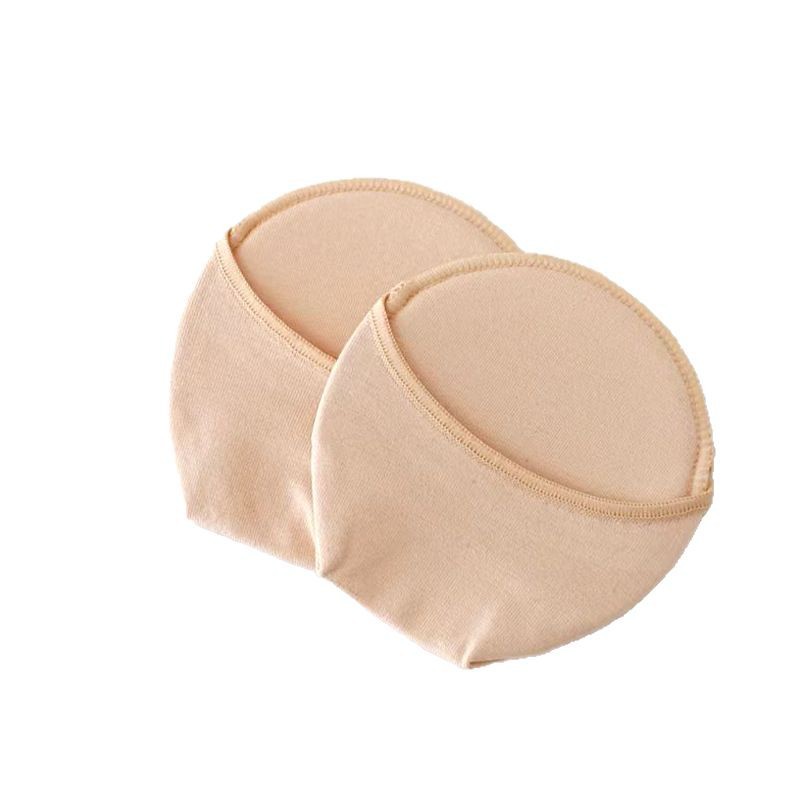 Non-Slip Pure Cotton Half Socks, Ultra-Thin Invisible Sweat-Absorbent Forefoot Pads, Elastic Women's High Heel Forefoot Pads, Half-Foot Socks