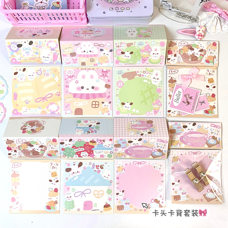 Мультяшная мило оформленная карточка для упаковки, корейский стиль, защита ювелирных изделий, упаковка для подарков