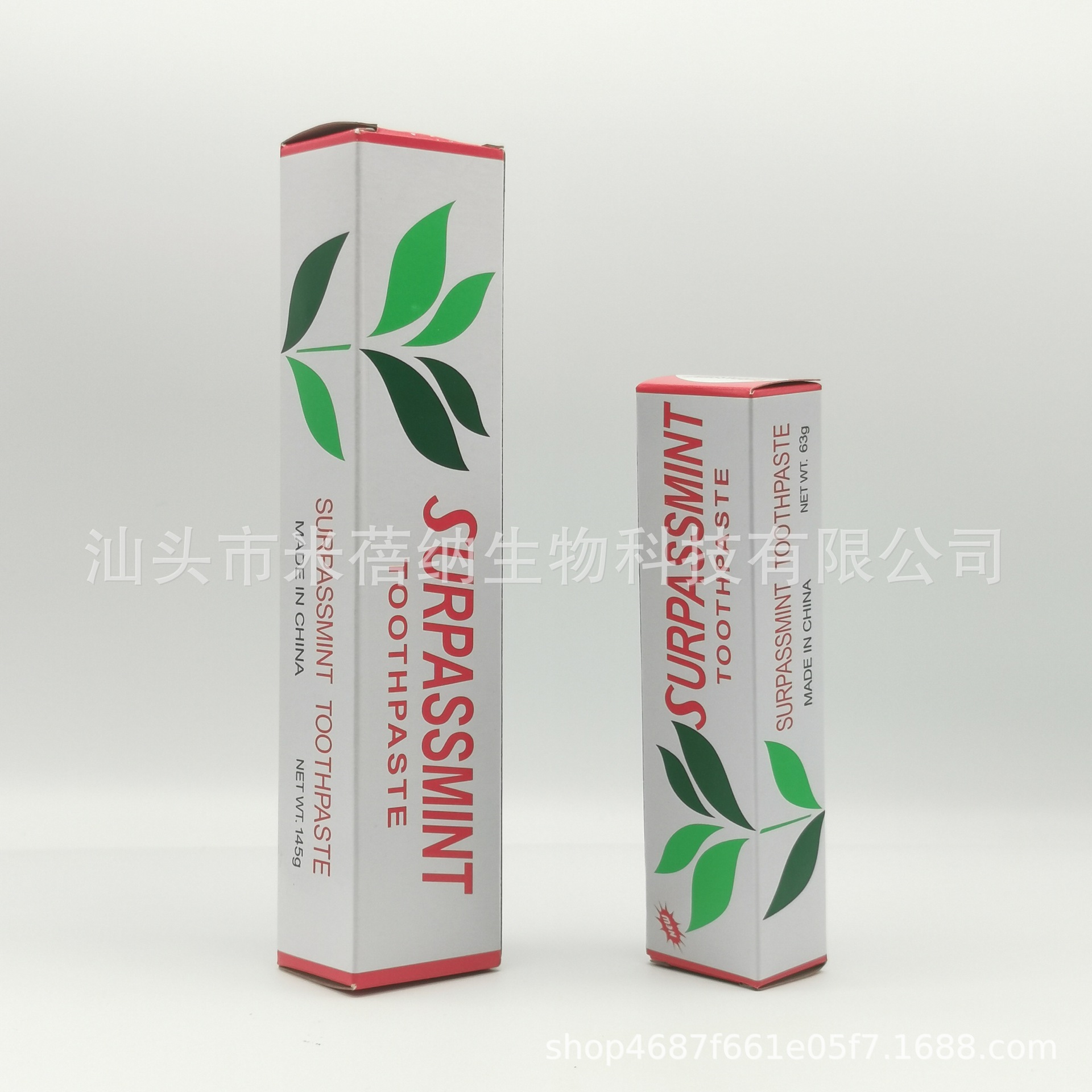 Cross-Border Export Mint Toothpaste 63g Solid Teeth Whitening Deep Cleaning Toothpaste Spot Processing