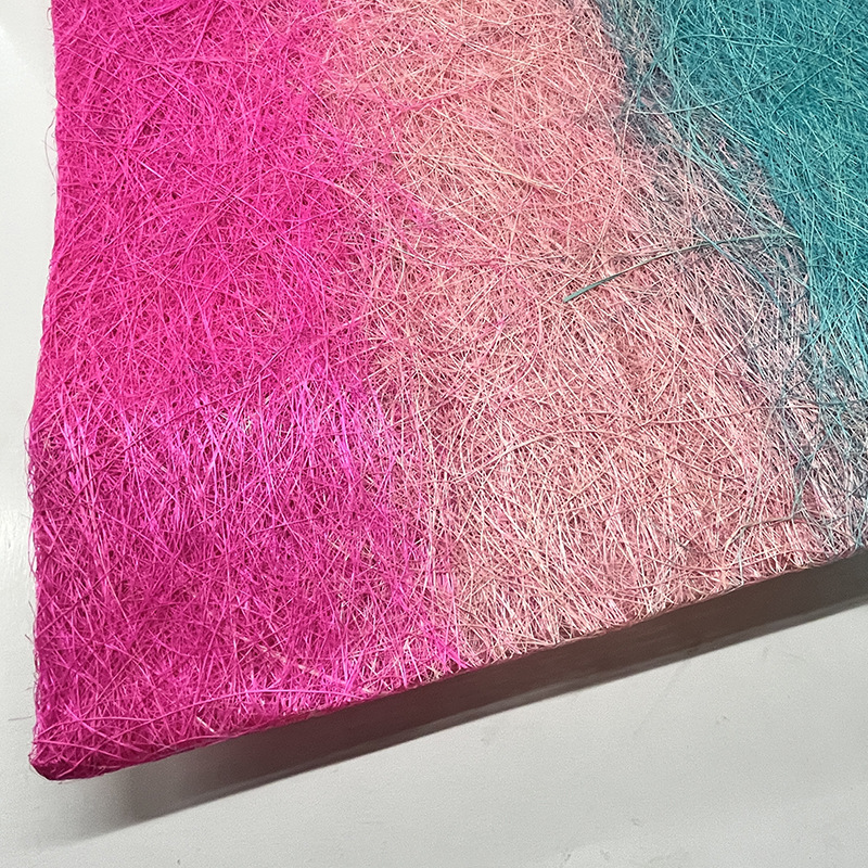 handmade linen cloth plant weaving craft cloth lampshade decoration diy crafts grid messy linen textile linen cloth