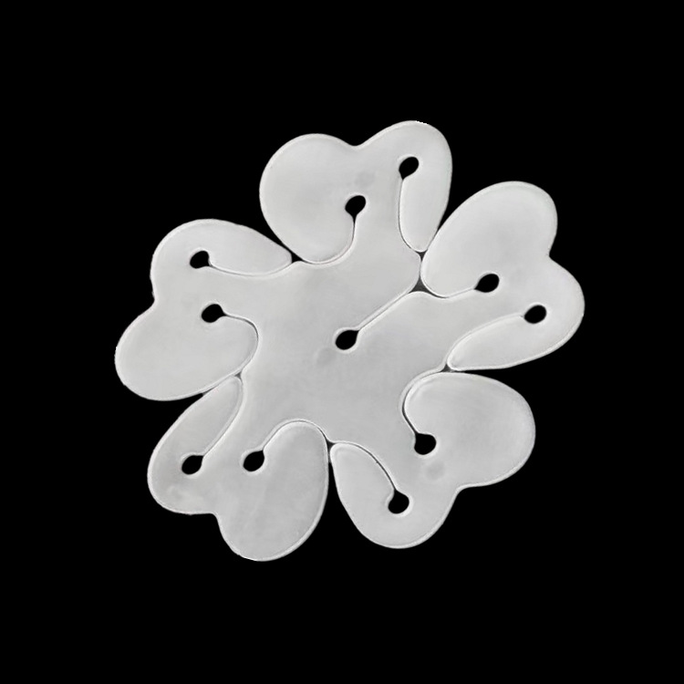 Balloon double plum blossom clip balloon accessories wedding wedding room layout birthday decoration modeling clip wholesale buckle card clip