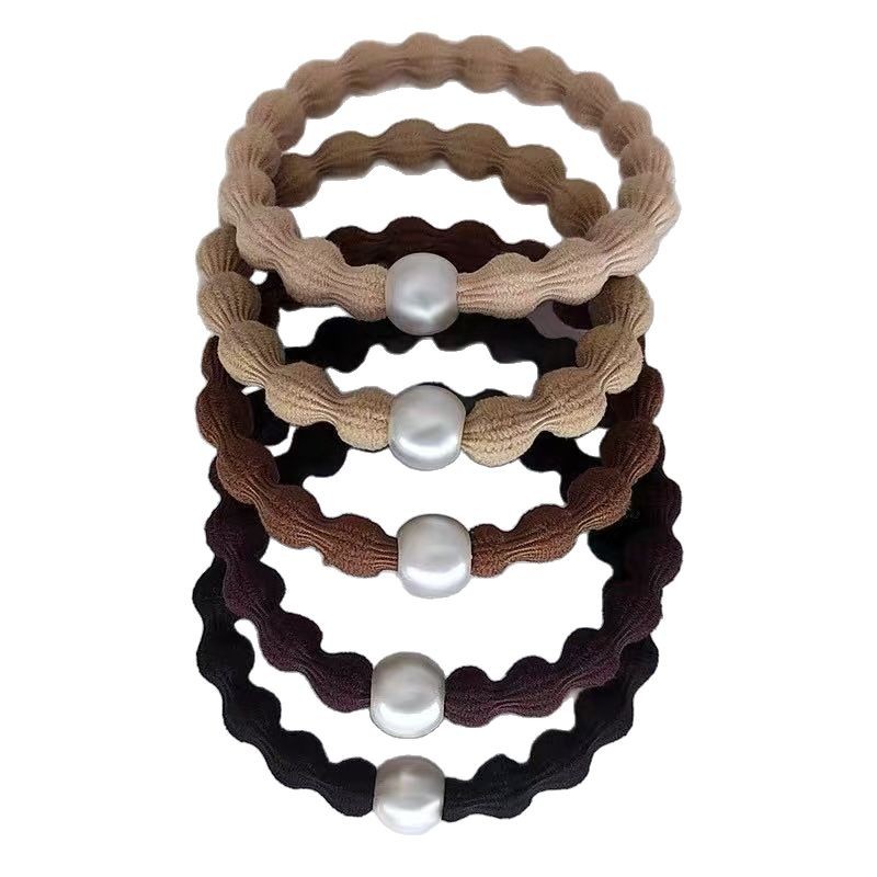 Shake the sound explosion beanie hair ring head rope female high sense high elastic does not hurt the hair rope ins horsetail rubber band wholesale tide