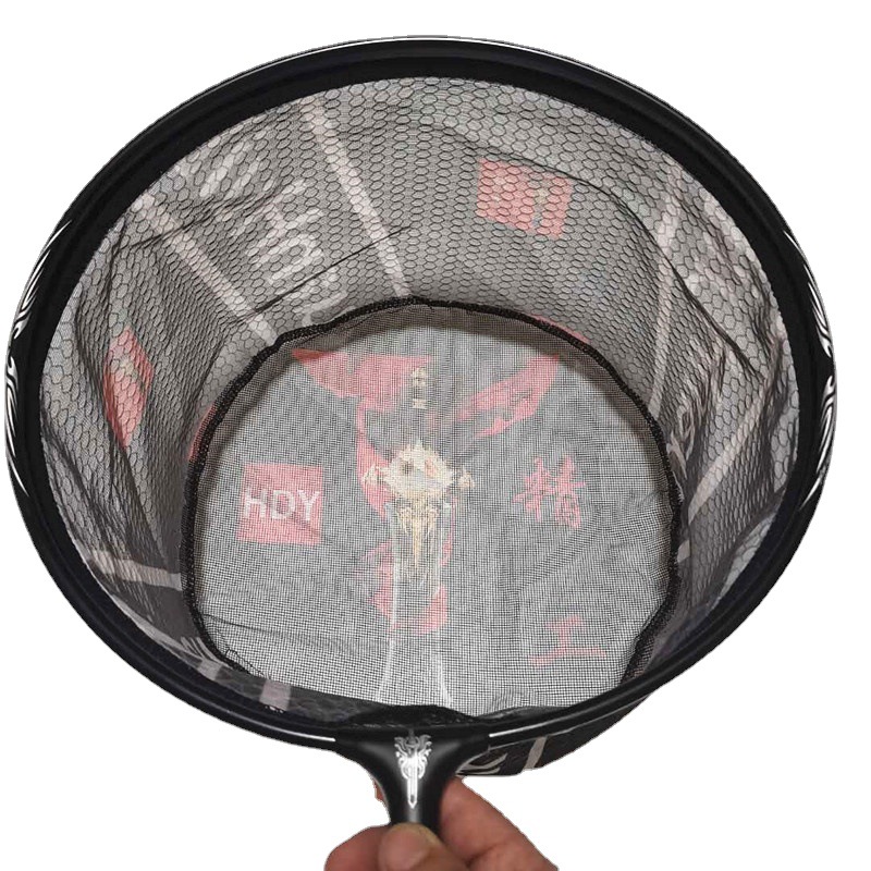 Factory direct supply of new titanium alloy competitive copy net head imitation carbon special-shaped 35#40# Replaceable net copy net head