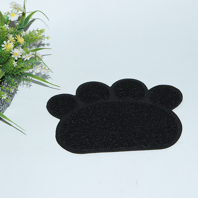 PVC claw-shaped cat litter mat cat foot mat cat litter mat cat litter basin mat cat nest toilet non-slip foot mat