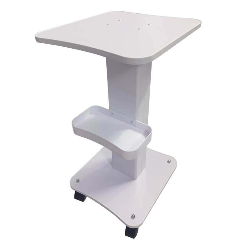 Wholesale beauty instrument trolley small bubble base shelf tool cart beauty salon dedicated mobile storage rack