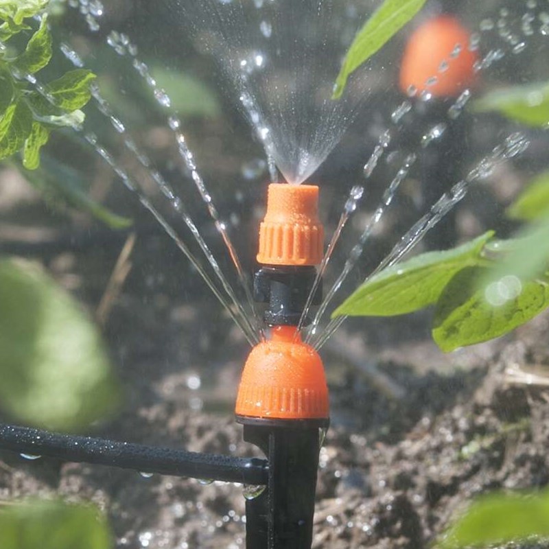 New Spray Drop Integrated Micro-Sprinkler Drip Irrigation Atomizing Nozzle Automatic Flower Watering Nozzle Drip Irrigation Equipment