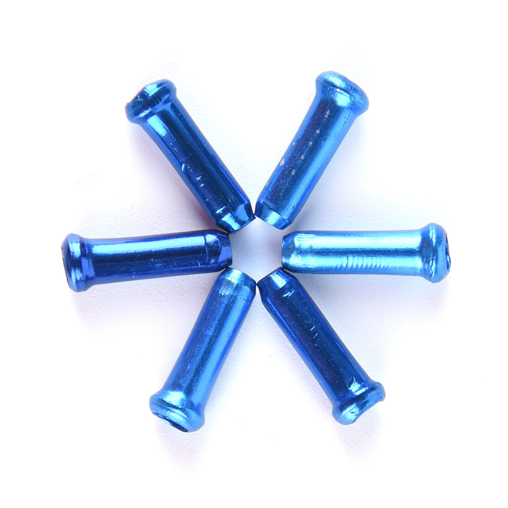 Bicycle Transmission Brake Cable Core Cap Aluminum Alloy Anode Colorfulful Road Bike Cable Tail Cap