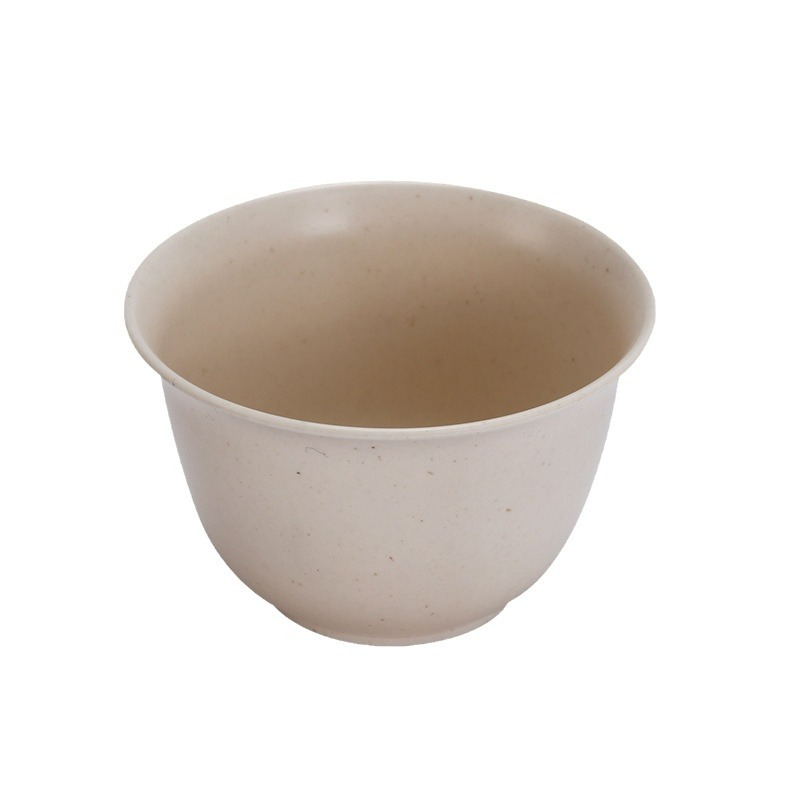Wholesale High-End Chinese Disposable Tea Cups, Thickened Rice Husk Kung Fu Tea Cups, High Temperature Resistance, Portable Travel Home Hospitality