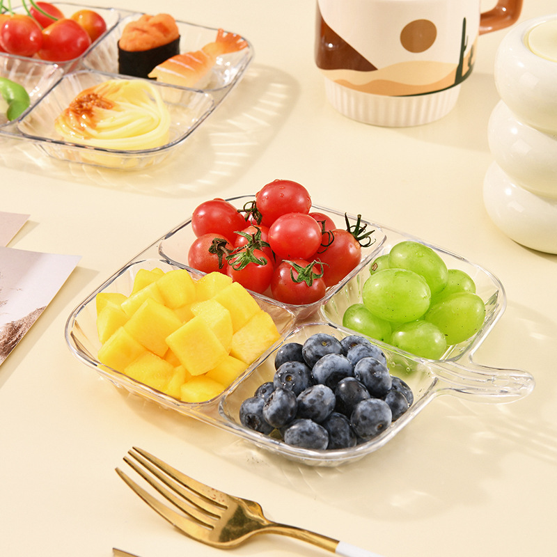 Side Dish Plate, Household Divided Ingredients, Onion, Onion, Ginger and Garlic Storage Plate, Kitchen Gadgets, Bone Spitting Plate, Vinegar Dish, Preparation Plate