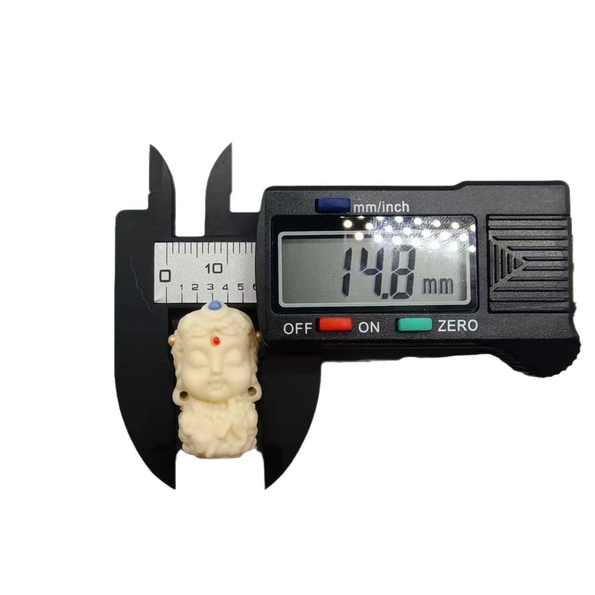 Ivory Fruit Tara Carving with Bead Powder Pressed DIY Bodhi Fruit Bracelet Super Cute Accessories Handheld Accessories for Men and Women