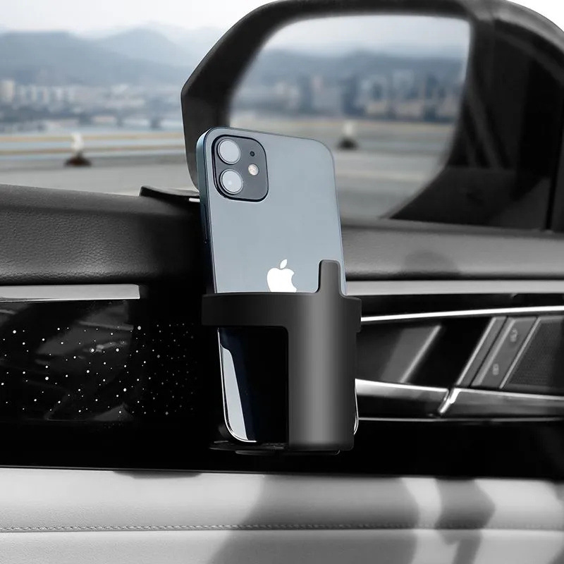 Car door hanging ashtray bracket car folding cup holder tea cup holder cup holder fixed holder car cup holder