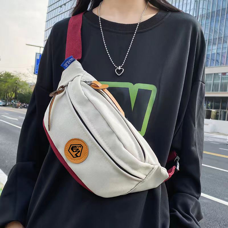 Wholesale New Waist Bag Fashion Casual All-match Crossbody Bag Multi-function Large Capacity Trendy Sports Waist Bag Lovers Bag