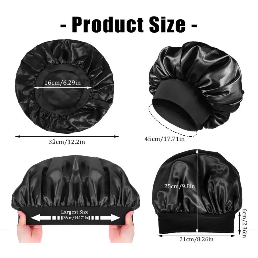 Amazon's Best Selling Adult Wide-Brimmed High-Elastic Headband Nightcap Women's Hair Care Hat Outdoor Women's