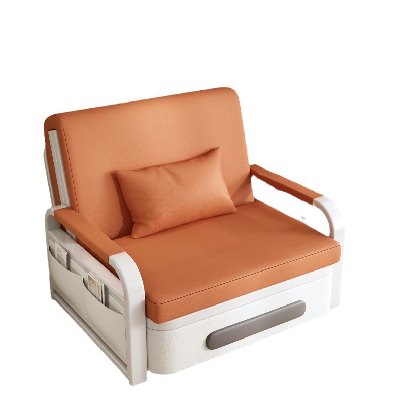 2024 Telescopic Bed Sofa Bed Folding Bed Multi-functional Foldable Dual-use New Style Living Room Balcony Single Small Apartment