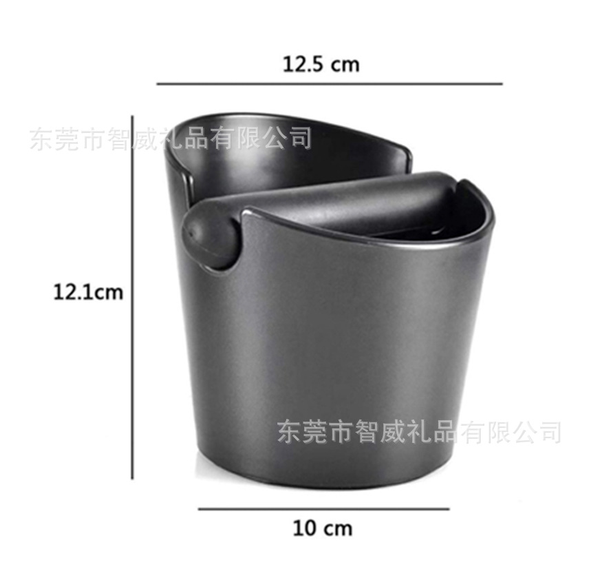 Factory Direct supply coffee powder slag bucket ABS slag bucket coffee bar storage bucket coffee machine supporting slag bucket in stock