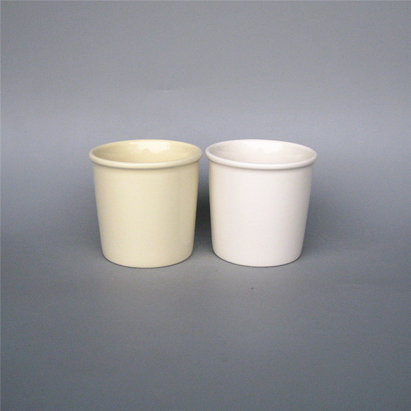 Nordic creative solid color ceramic cup coffee cup tea cup handy cup, simple and exquisite