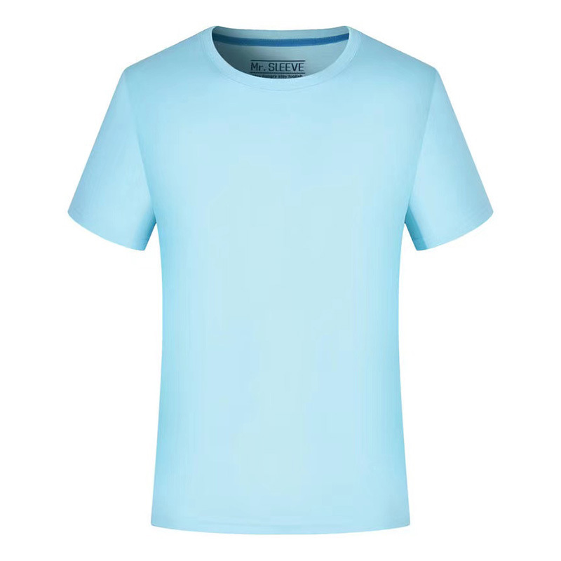 Pure Cotton T-Shirt Custom logo Round Neck Short Sleeve Enterprise Work Clothes Printing Class Clothes Party Clothes Advertising Culture Shirt diy