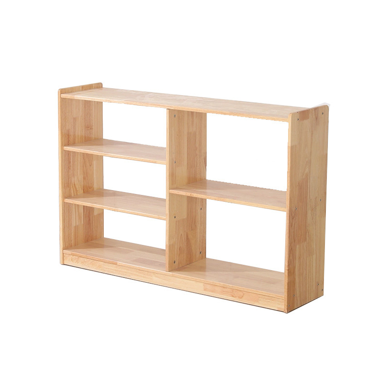 Wooden Cabinet Storage Teaching Aid Cabinet Pine Teaching Aid Storage Oak Storage Solid Wood Montessori Cabinet Kindergarten Toy Cabinet