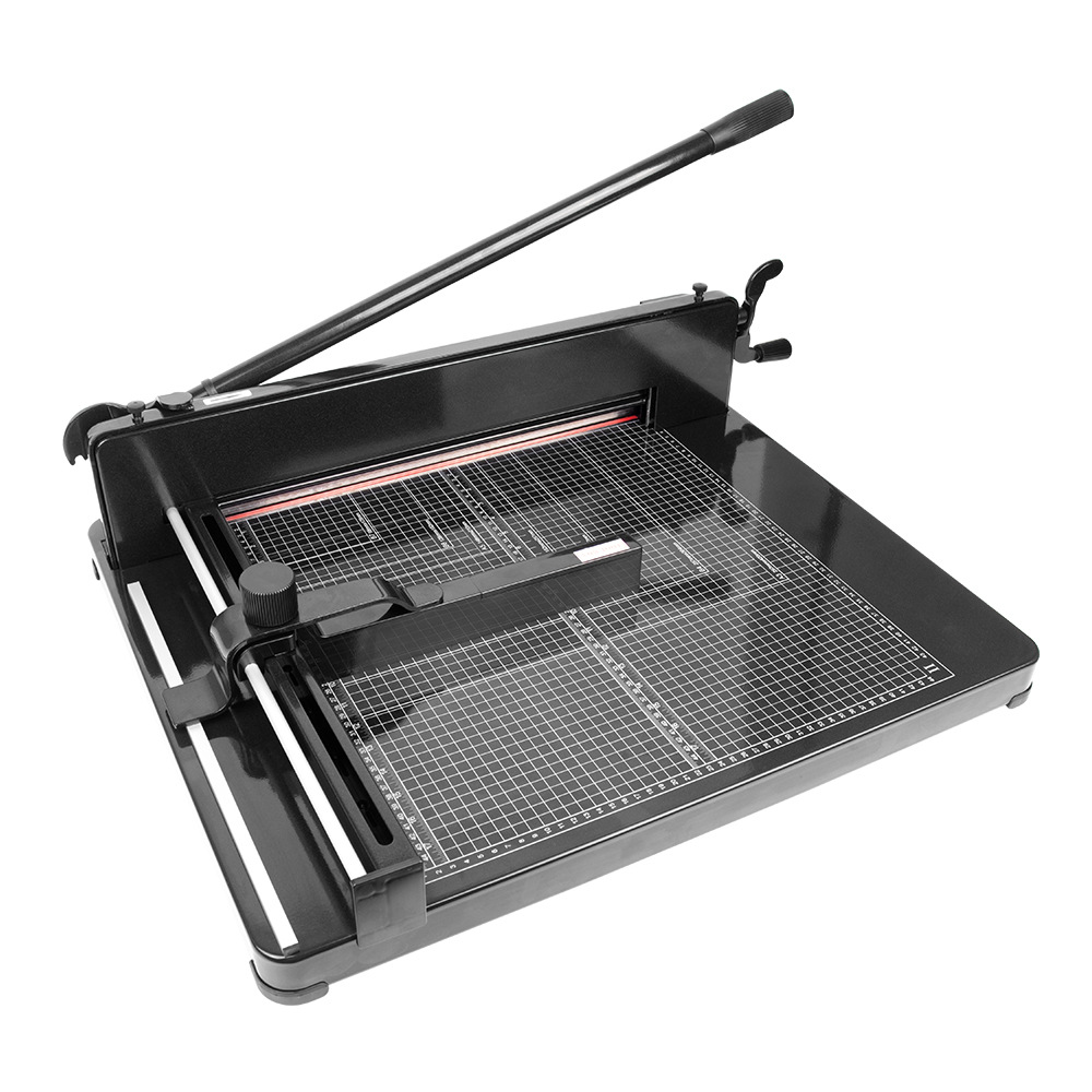 A3 thick layer paper cutter can cut 40MM thick about 400 sheets of paper cutter black precision manual heavy-duty paper cutter