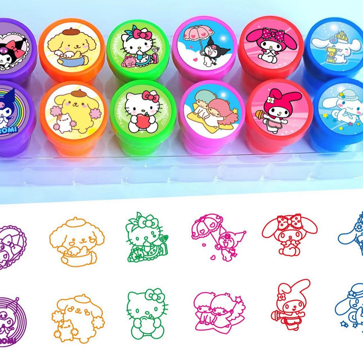 Cross-Border Themed Animation, Various 12-Picture Disney Series, Kidsren's Seals, Cartoon Seals, Kindergarten Gifts