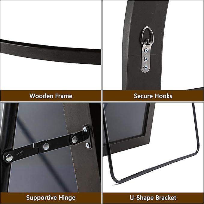 Full-body Mirror Floor Mirror Household Wall-mounted Floor Fitting Mirror Ultra-clear Explosion-proof Dormitory Shunfeng Free Shipping Light Luxury Dressed Mirror