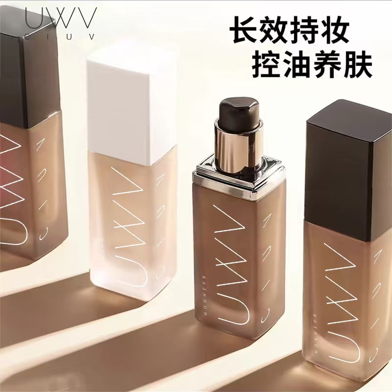 Ajaj долговечная жидкая основа для жирной кожи контроль масла для сухой кожи увлажняющая долговечная не стирающаяся консилер BB крем для ухода за кожей студенток