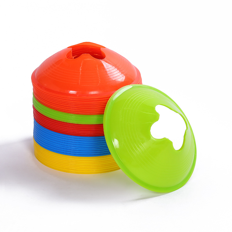 Football basketball training sign plate DIY flower mouth sign plate obstacle football training equipment wholesale