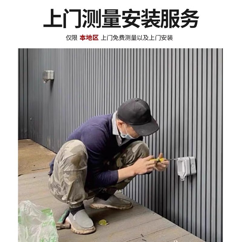 Outdoor Wall Panel Wpc Composite Plastic Wood Great Wall Board Moisture-Proof Courtyard Terrace Outdoor Wood Plastic Fence Board Wall Ceiling