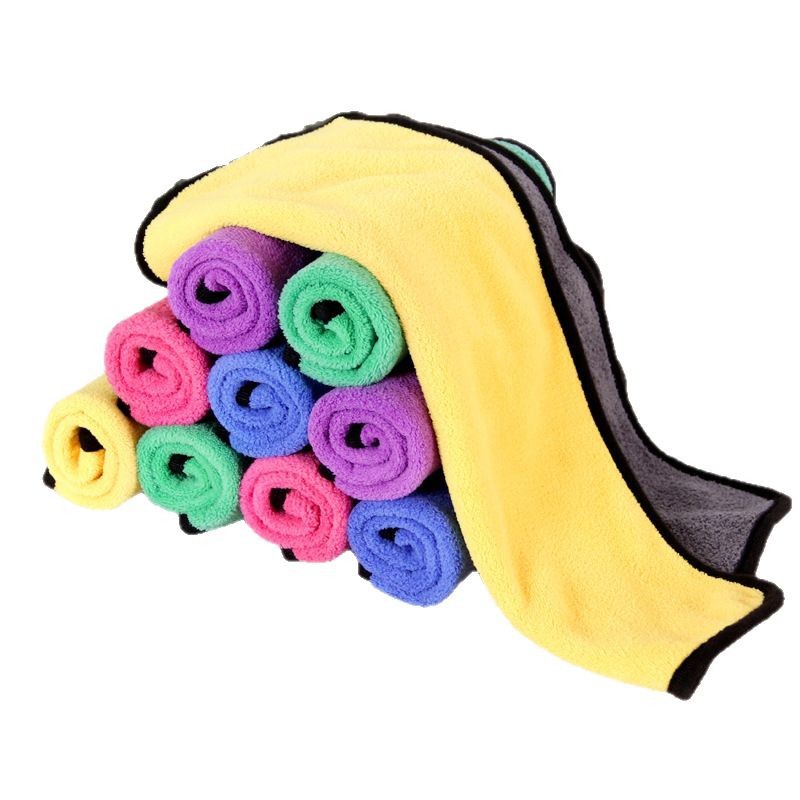 Coral Velvet Car Towel, Special Car Wash Towel, Car Absorbent Towel, Fishing Towel