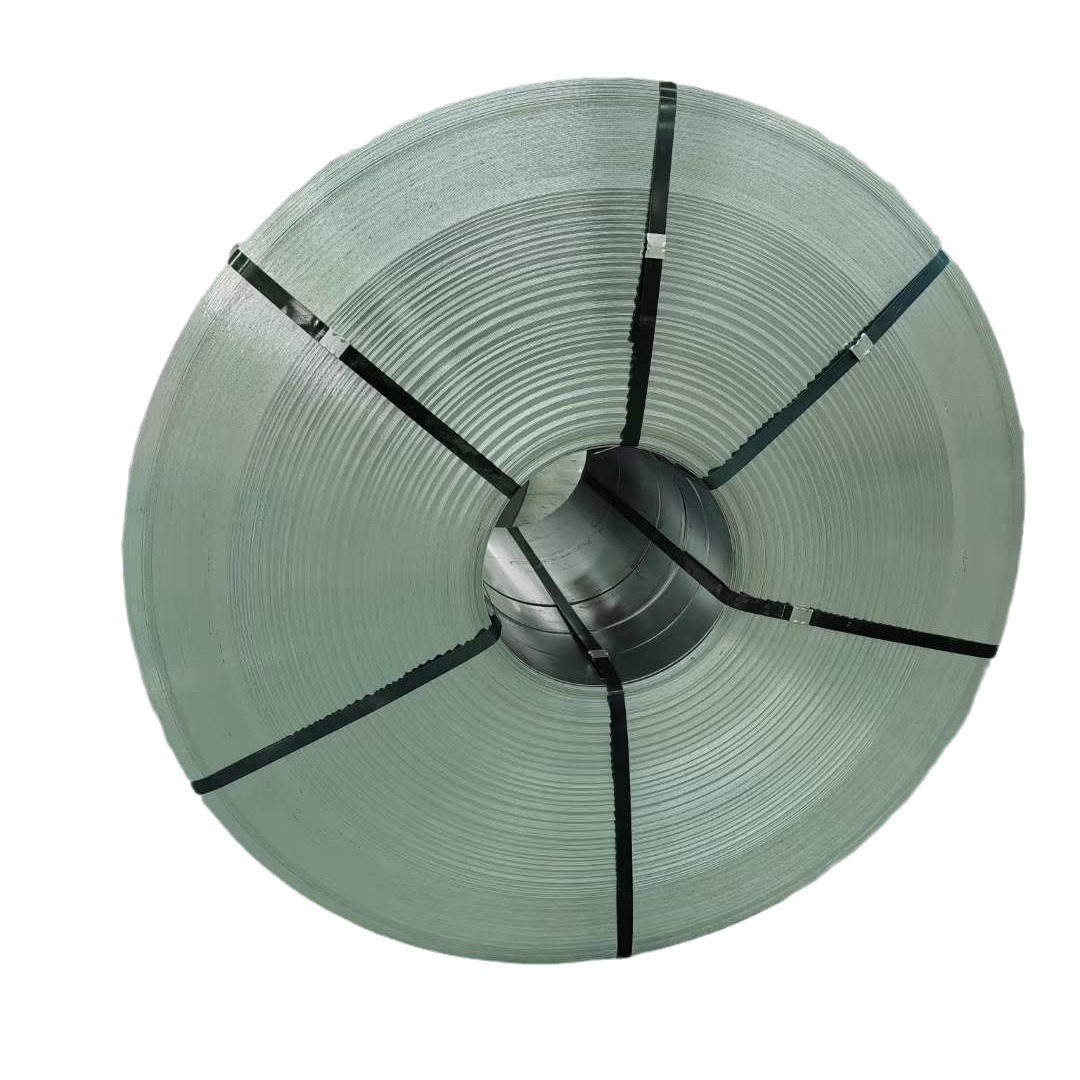 Zinc Aluminum Magnesium 275 Aluminum Plated Zinc Az275 Photovoltaic Bracket Grilled Blue Packaged Steel Belt Grilled Blue Galvanized Steel Belt